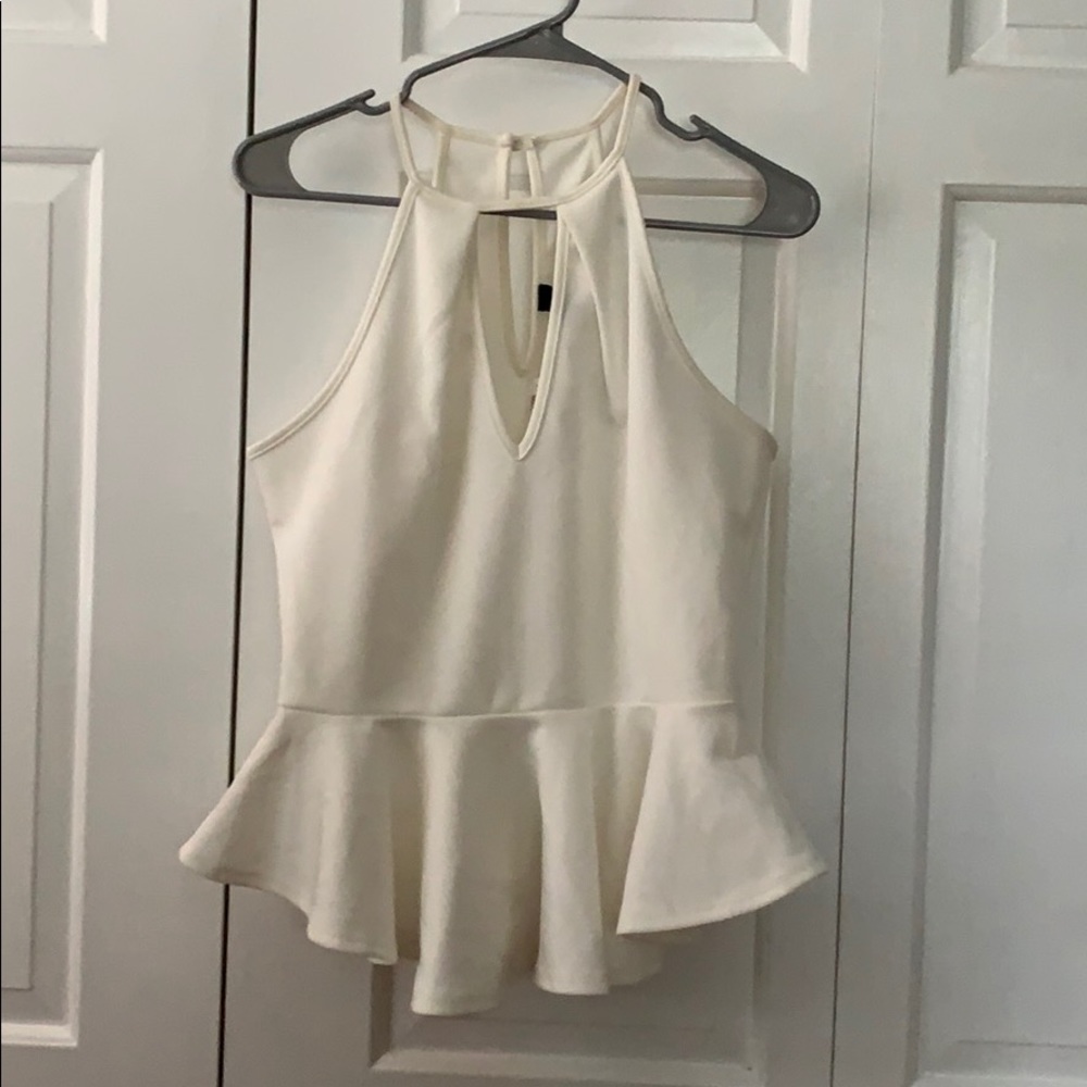 Peplum top